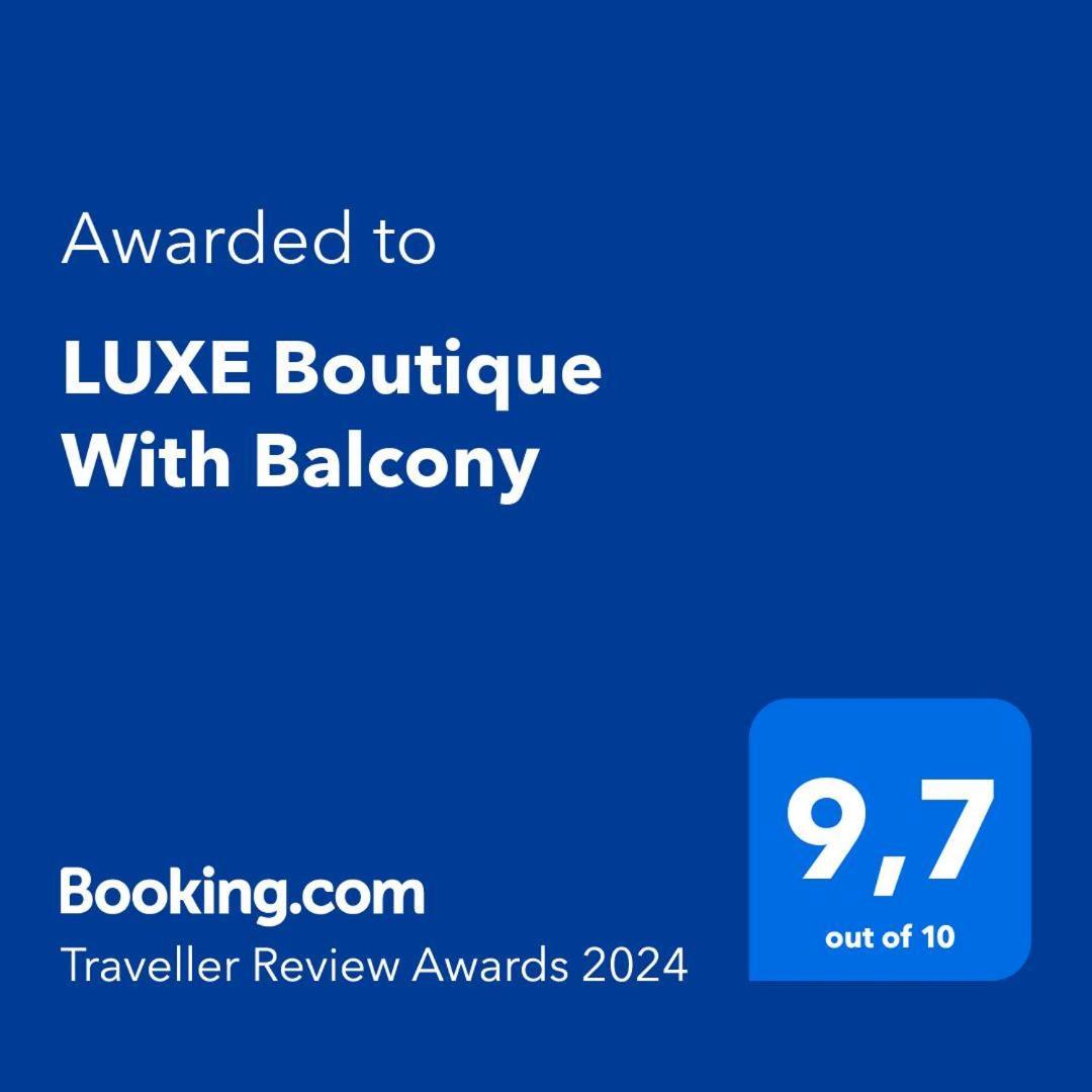 Ferienwohnung Luxe Boutique With Balcony Thessaloniki Exterior foto